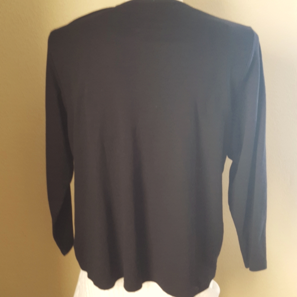 EUC Croft&Barrow tee w/bling sz 3X - Picture 3 of 3